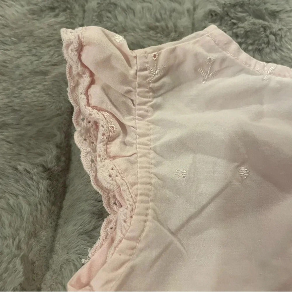 Light Pink Eyelet Dress - Picture 7 of 7